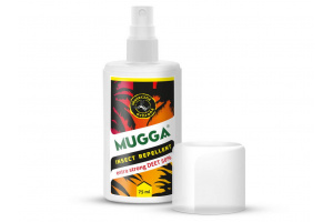 Mugga Strong Spray 50% DEET. Preparat na kleszcze.